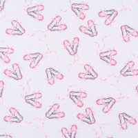 SALE 0,6 m Patworkstoff Ballett Tanzen Ballerina Ballettschuhe SALE 0,6 m Patworkstoff Ballett Tanzen Ballerina Ballettschuhe