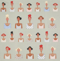 Wieder da! 0,6 m Patchworkstoff Tilda "Me and my Friends" grün Wieder da! 0,6 m Patchworkstoff Tilda "Me and my Friends" grün