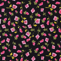 Loralie Frauen Rosen Blumen "Love Your Look" Patchworkstoff Loralie Frauen Rosen Blumen "Love Your Look" Patchworkstoff