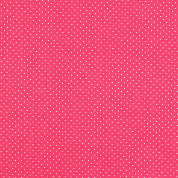 Baumwollstoff Punkte Pünktchen pink Basics Webware