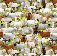 Patchworkstoff Schafe Lämmchen Bauernhof Tiere "Farm Animals" Patchworkstoff Schafe Lämmchen Bauernhof Tiere "Farm Animals"