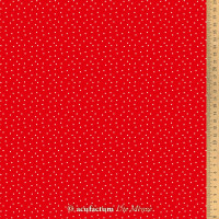 acufactum Punkte Pünktchen Tupfen Baumwollstoff rot acufactum Punkte Pünktchen Tupfen Baumwollstoff rot