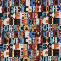 Patchworkstoff Katzen Katzenliebe Schriftzüge "Coffee Cats" Patchworkstoff Katzen Katzenliebe Schriftzüge "Coffee Cats"