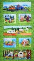 Urlaub Wohnwagen Camping Quilters Road Trip Panel Urlaub Wohnwagen Camping Quilters Road Trip Panel