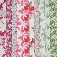 SALE Tilda Stoffpaket Blumen Patchworkstoff rot grün 10 Stoffe SALE Tilda Stoffpaket Blumen Patchworkstoff rot grün 10 Stoffe