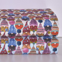 Vorschau: Patchworkstoff Wichtel Love you Gnome Strickmützen blau Vorschau: Patchworkstoff Wichtel Love you Gnome Strickmützen blau