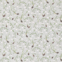 Baumwollstoff acufactum Schneeglöckchen Frühling Kerstin Heß Baumwollstoff acufactum Schneeglöckchen Frühling Kerstin Heß