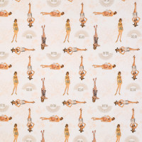 Vorschau: Patchworkstoff Stoffpaket Frauen 50er Retro Strandmode "At the Beach" Vorschau: Patchworkstoff Stoffpaket Frauen 50er Retro Strandmode "At the Beach"