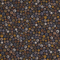 Patchworkstoff Pfoten Herzchen Hunde Tiere Pfotenstoff braun Patchworkstoff Pfoten Herzchen Hunde Tiere Pfotenstoff braun