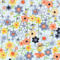 SALE Patchworkstoff Bienen Blumen Susybee Sweet Bees SALE Patchworkstoff Bienen Blumen Susybee Sweet Bees