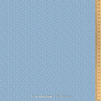 acufactum Punkte Pünktchen Tupfen Baumwollstoff graublau acufactum Punkte Pünktchen Tupfen Baumwollstoff graublau