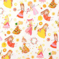 SALE Prinzessinnen Mädchen Kinder Patchworkstoff SALE Prinzessinnen Mädchen Kinder Patchworkstoff