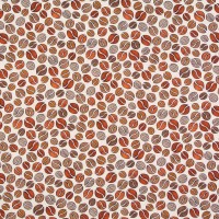 Patchworkstoff Kaffee Coffee Break Kaffeebohnen beige Webware Patchworkstoff Kaffee Coffee Break Kaffeebohnen beige Webware