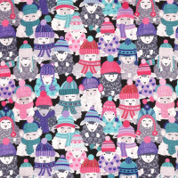 Patchworkstoff Stricken Schafe Mützen Schals "Love Eve more" schwarz Patchworkstoff Stricken Schafe Mützen Schals "Love Eve more" schwarz