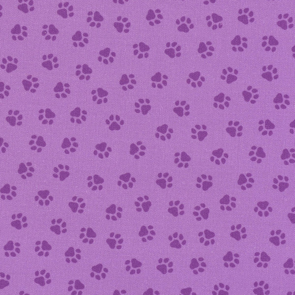 Patchworkstoff Katzen Katzenstoff Pfoten "Purrfect Book Club" lila