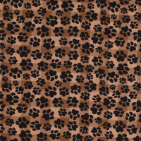 Patchworkstoff Pfoten Karos Hunde Tiere Pfotenstoff hellbraun Patchworkstoff Pfoten Karos Hunde Tiere Pfotenstoff hellbraun