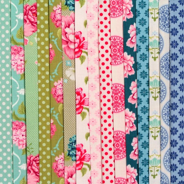 Tilda 2012 Garden Party Stoffpaket 21,5 x 21,5 cm